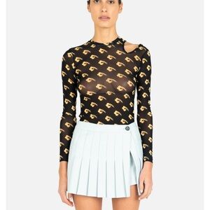 Sandy Liang Haribo Sheer Top